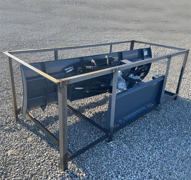 6 Way Dozer Blade For Skid Steer-2