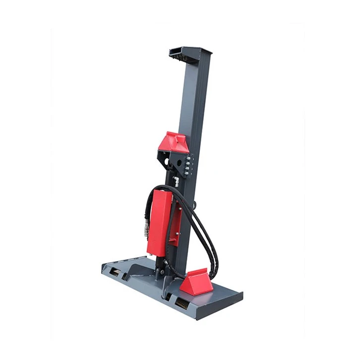 Skid Steer Log Splitter Attachment