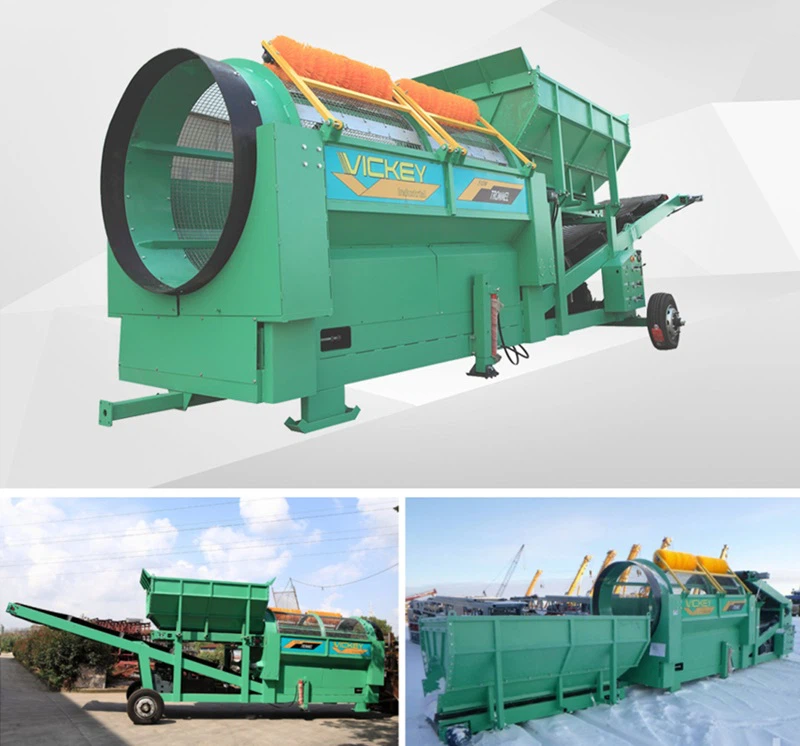 Mobile Trommel Screen Plant-510W Mobile Trommel Screen Plant-510W