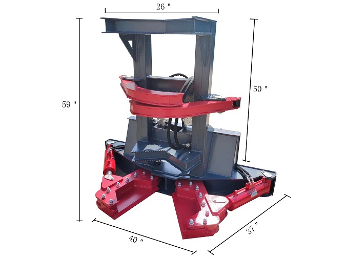 Size of Tree Shear For Skid Steer Size of Tree Shear For Skid Steer