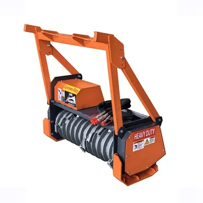 Skid Steer Drum Mulcher Attachment