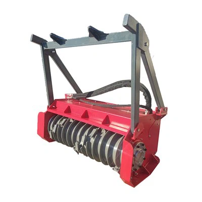 Skid Steer Drum Mulcher Attachment