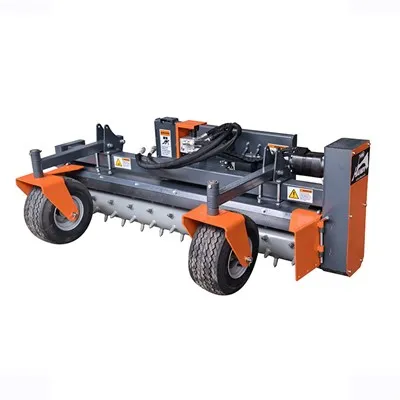 Skid Steer Power Rake Attachment